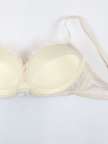 勝負下着 フラワーレース バックシアー ブラジャー＆ショーツ 2点セット