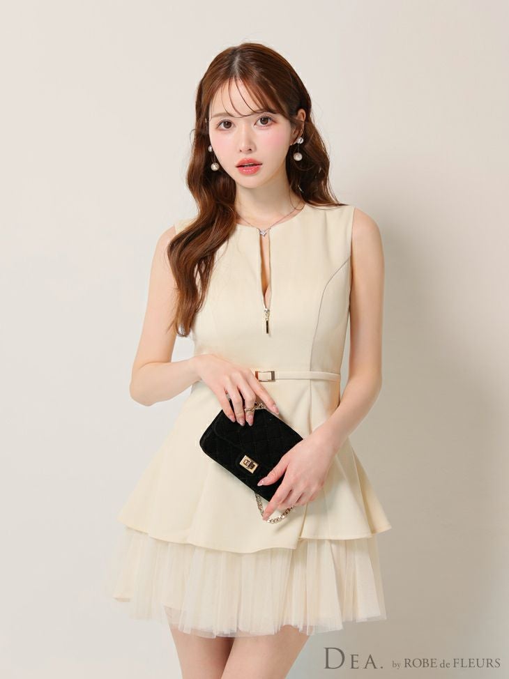 予約商品【5月下旬入荷予定】【DEA.by ROBE de FLEURS/ディア】ジップ