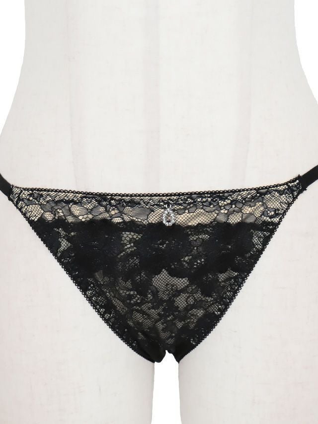 勝負下着 チュールベール フラワー刺繍 ブラジャー＆ショーツ 2点セット