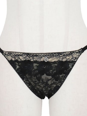 勝負下着 チュールベール フラワー刺繍 ブラジャー＆ショーツ 2点セット