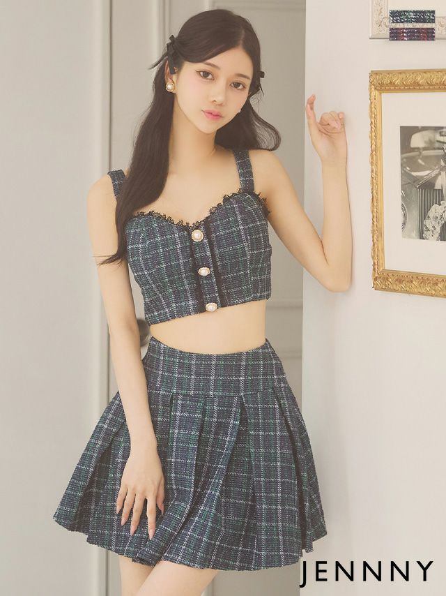 新品未使用♡シャネルツイードキャミソール CHANEL（シャネル） 07SS ツイード キャミソール ワンピース ピンク