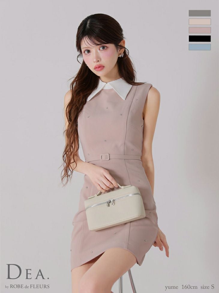 DEA.by ROBE de FLEURS/ディア】バイカラー×アシンメトリーフリル