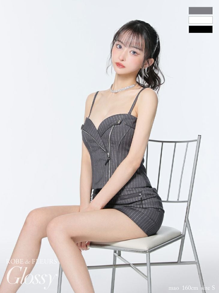 Glossy by ROBE de FLEURS/グロッシー】セクシー オープンバスト 2way