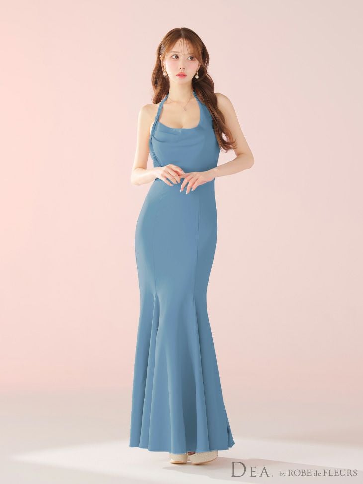 ローブドフルール シンプル ホルターネック ドレープ マーメイドロングドレス S 000000026287-09.jpg?size=m&w=