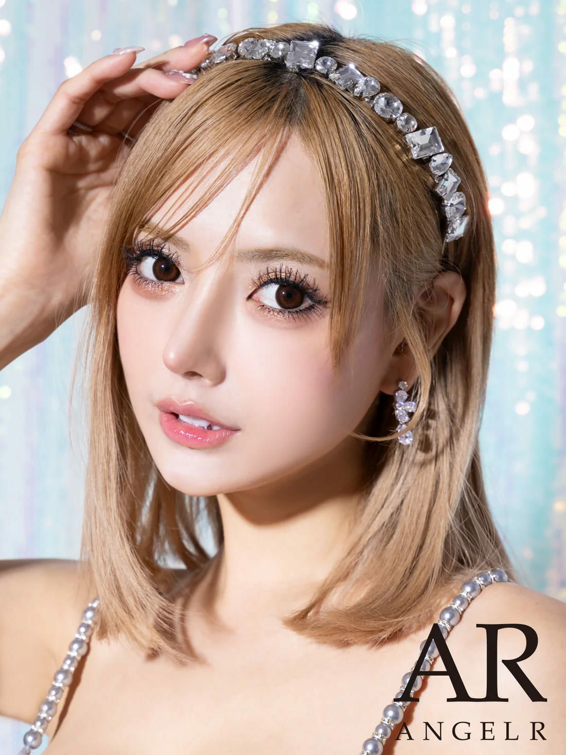 Angel R/エンジェルアール】クリアストーン ビジュー エレガント