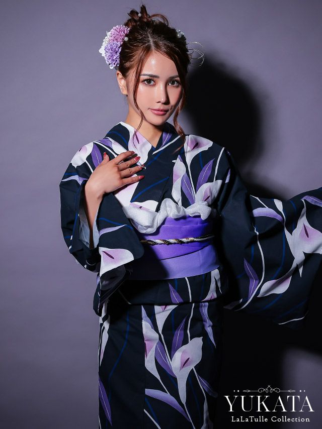 紫系の浴衣 | LaLaTulle by Tika