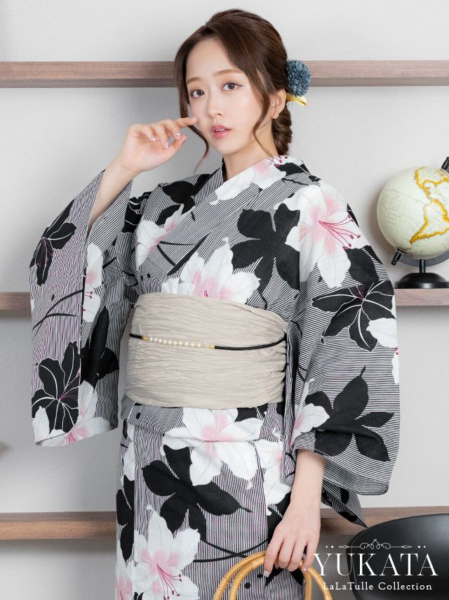 黒系の浴衣｜LaLaTulle(ララチュール)[公式]
