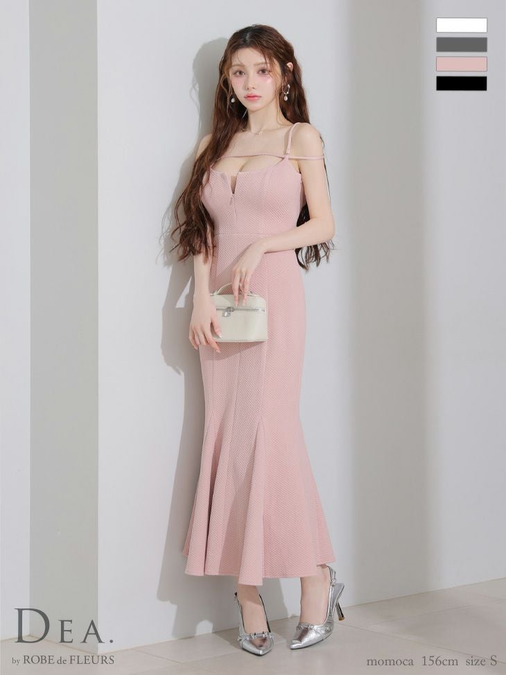 DEA.by ROBE de FLEURS/ディア】バイカラー×アシンメトリーフリル