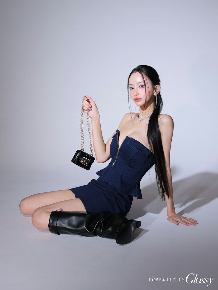 Glossy by ROBE de FLEURS/グロッシー】セットアップ セクシー