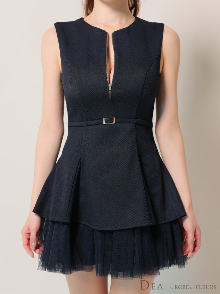 予約商品【12月中旬入荷予定】【DEA.by ROBE de FLEURS/ディア】ジップ