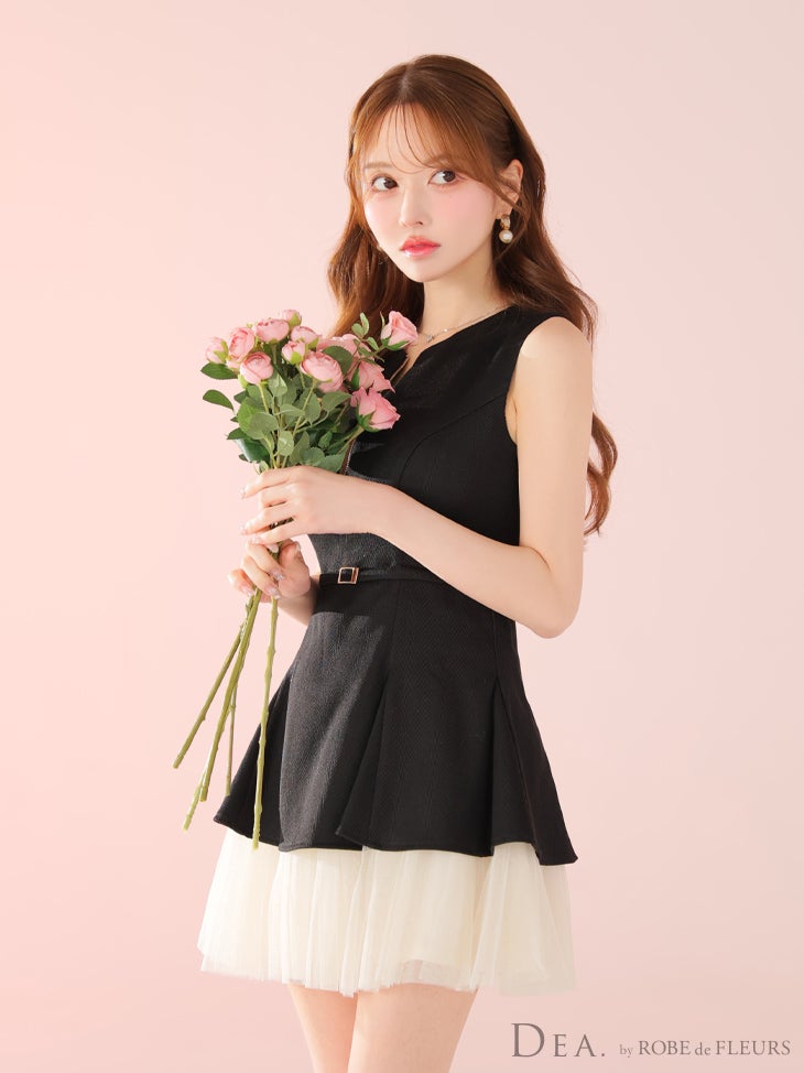 予約商品【12月中旬入荷予定】【DEA.by ROBE de FLEURS/ディア】ジップ