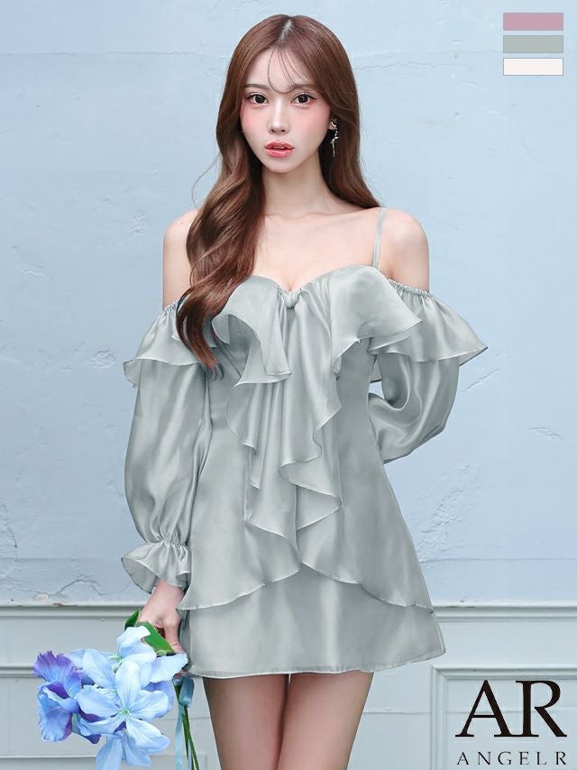 Angel R/エンジェルアール】フラワー メッシュビジュー セクシー