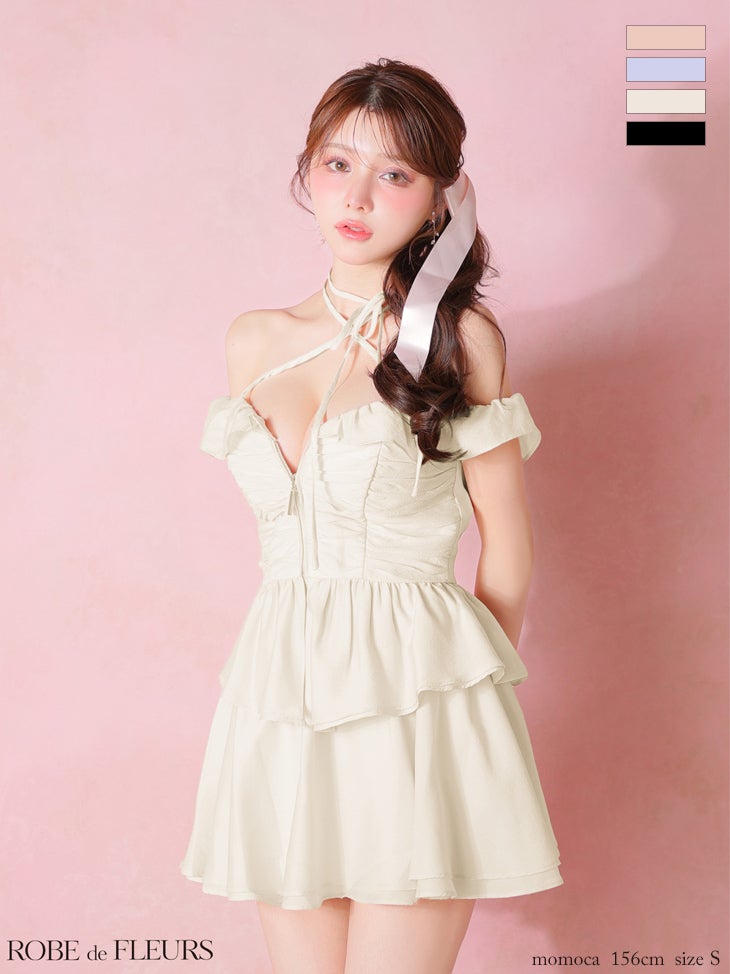 予約商品【12月中旬入荷予定】【ROBEdeFLEURS/ローブドフルール】オフ