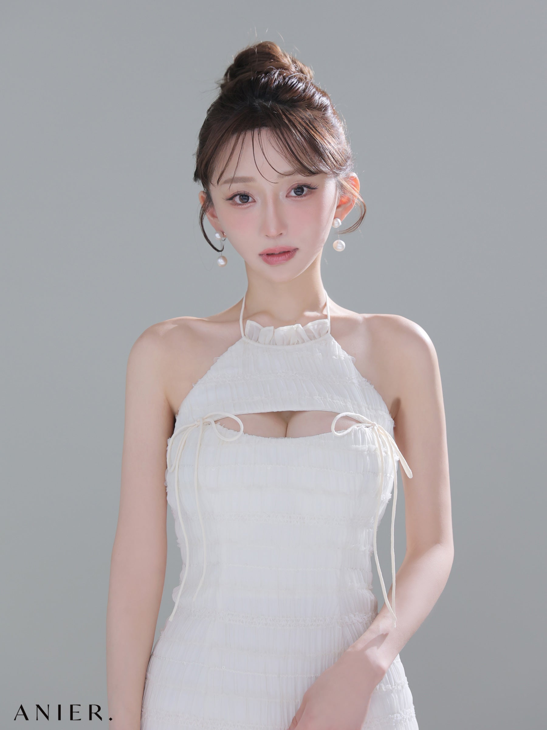 予約商品【7月中旬入荷予定】【ANIER./アニエル】ホルターネック