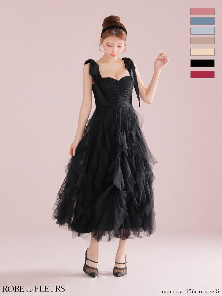 予約商品【2月下旬入荷予定】【ROBEdeFLEURS/ローブドフルール