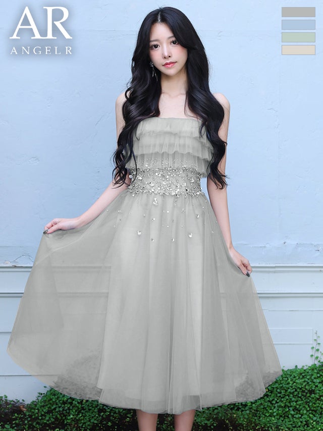 灰 グレーのドレス｜キャバドレス 通販 LaLaTulle [公式]