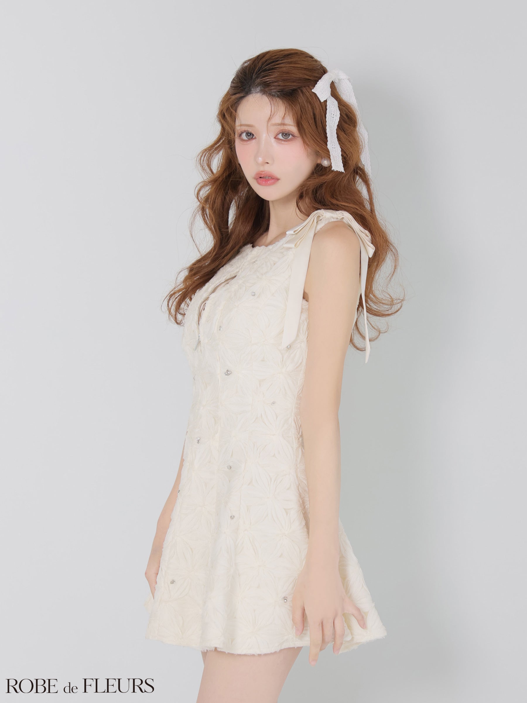 予約商品【8月上旬入荷予定】【ROBEdeFLEURS/ローブドフルール