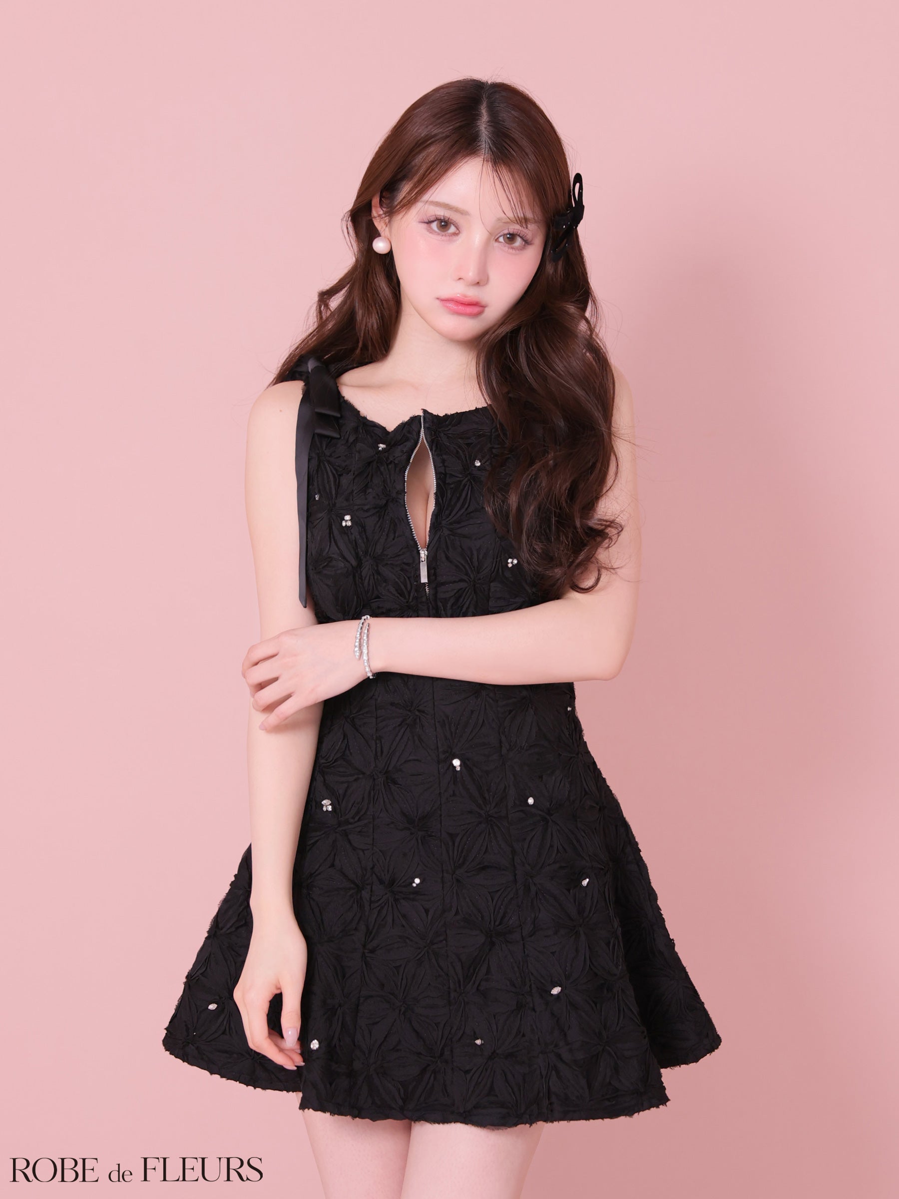 予約商品【8月上旬入荷予定】【ROBEdeFLEURS/ローブドフルール