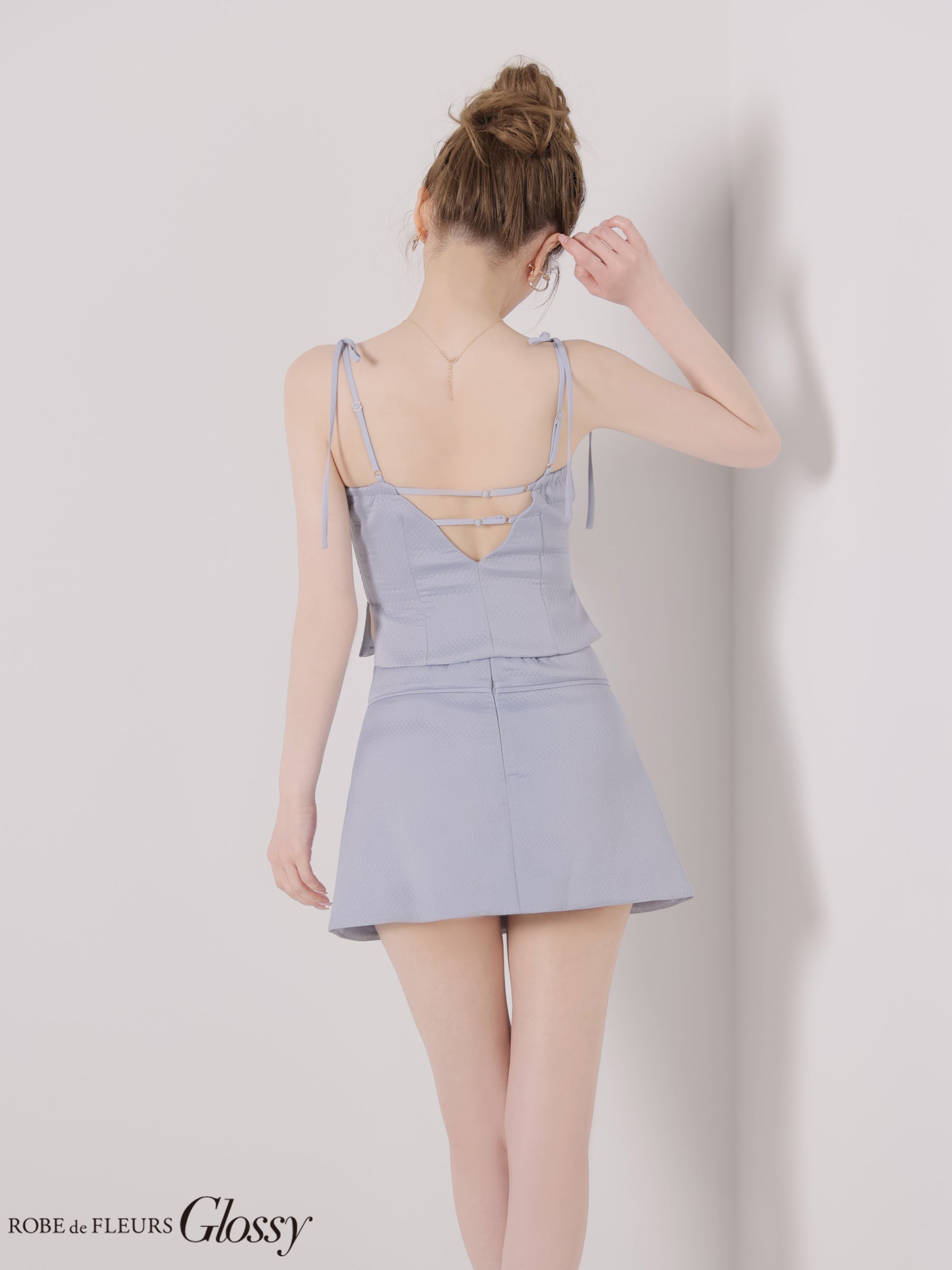 Glossy by ROBE de FLEURS/グロッシー】キャミソール セットアップ