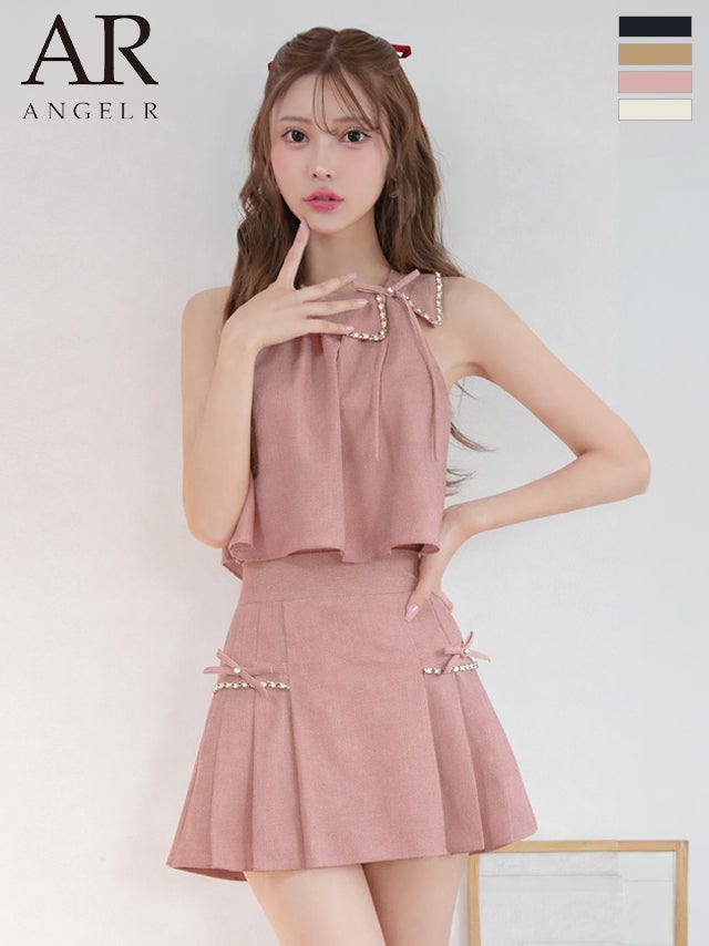 Angel R/エンジェルアール】ノースリーブ プリーツスカート