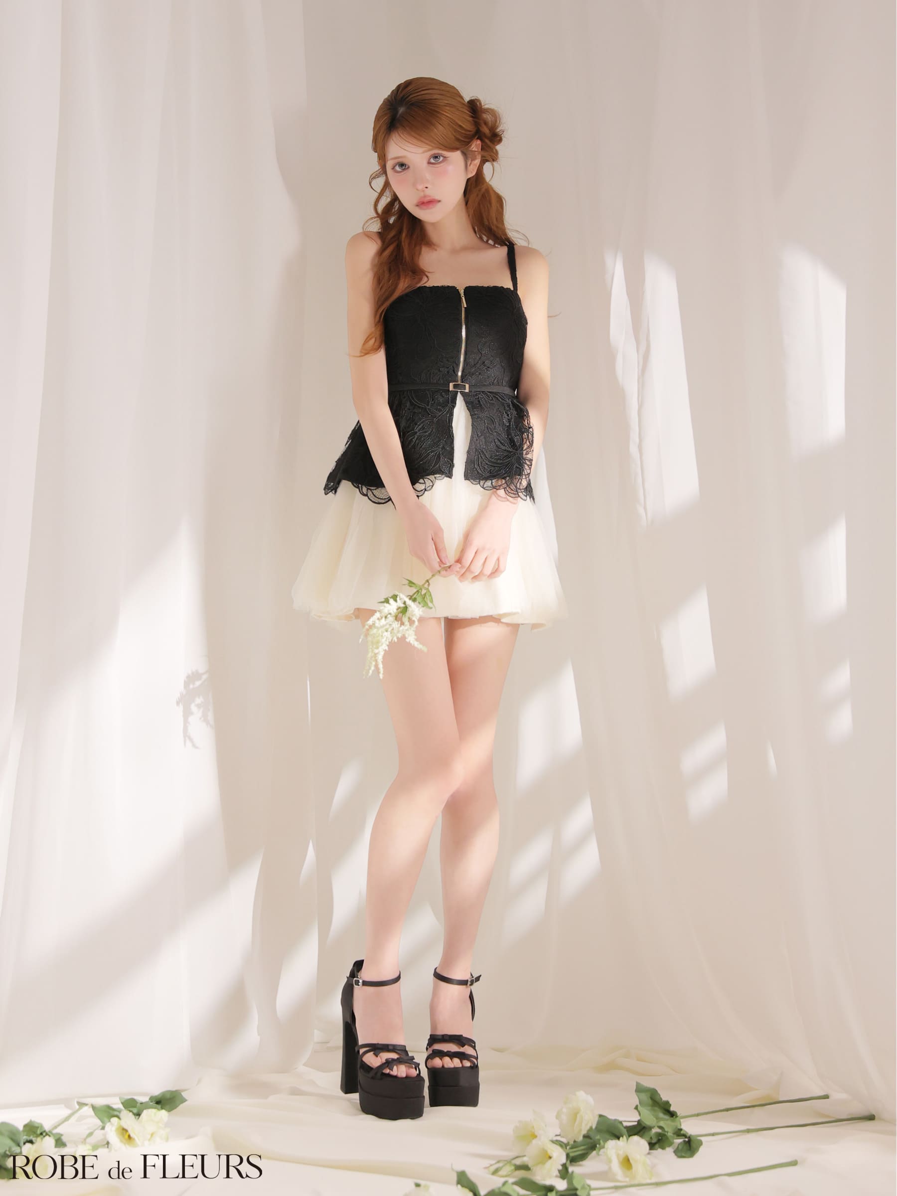予約商品【9月上旬入荷予定】【ROBEdeFLEURS/ローブドフルール