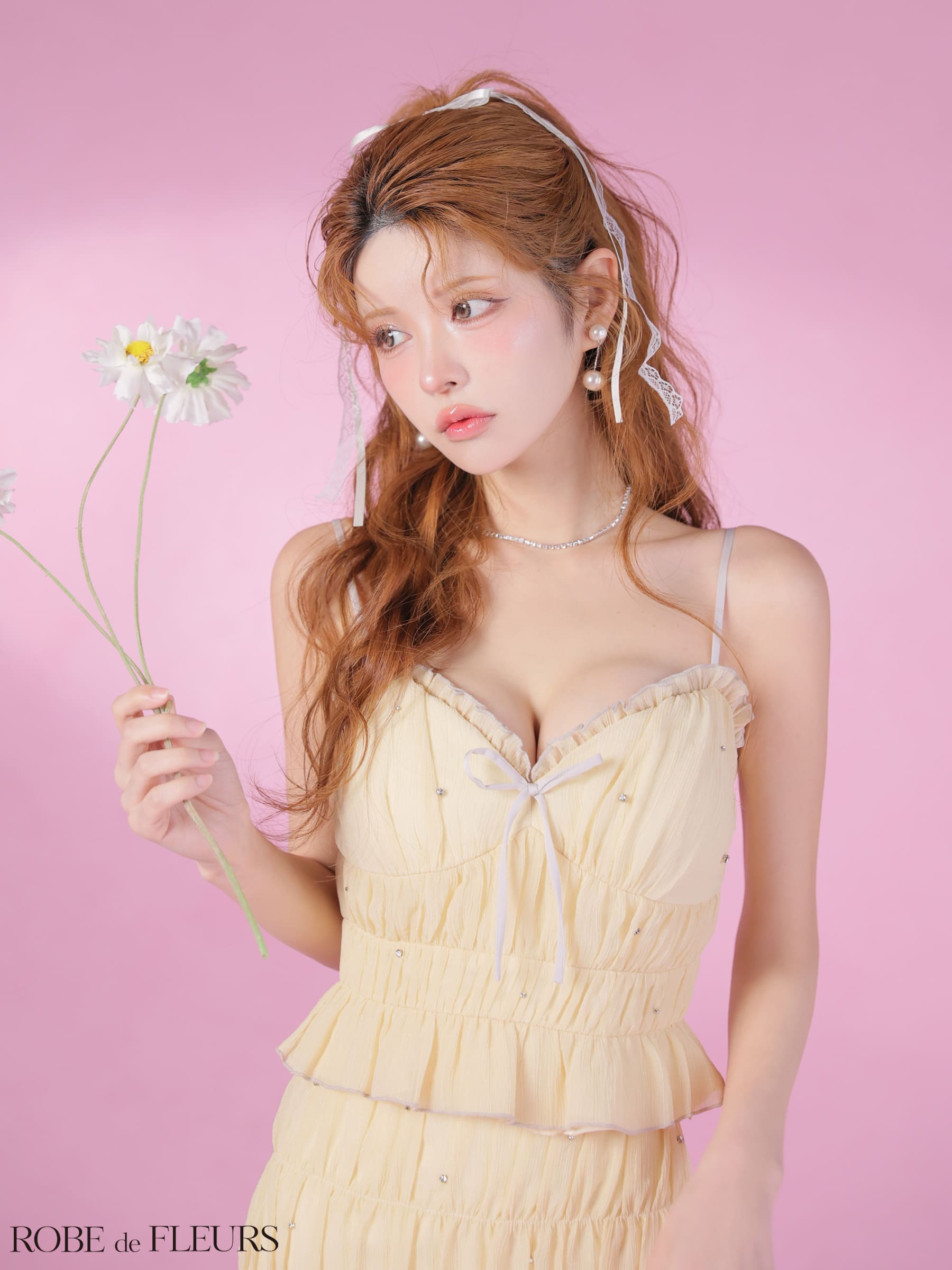 予約商品【10月中旬入荷予定】【ROBEdeFLEURS/ローブドフルール