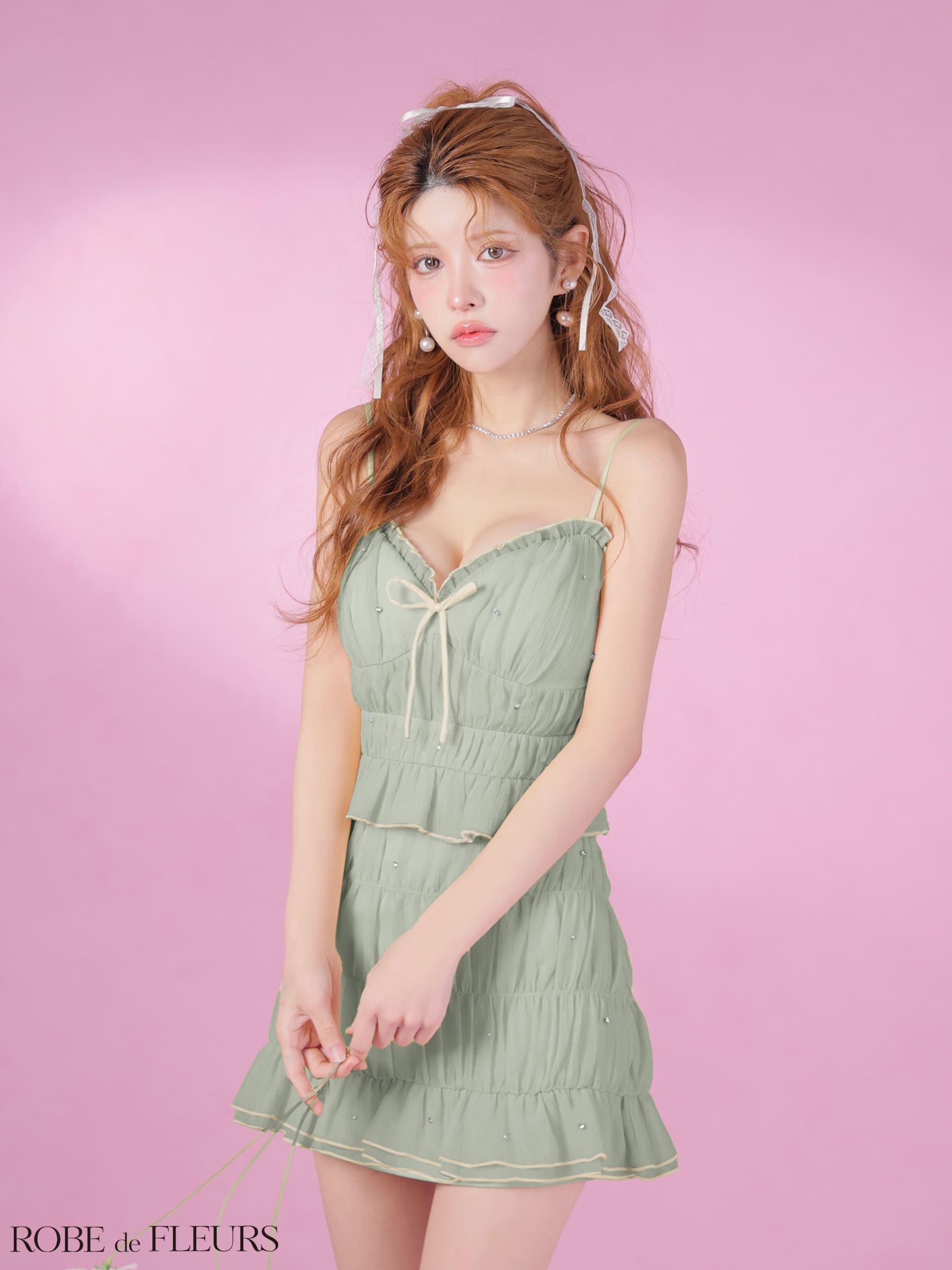予約商品【10月中旬入荷予定】【ROBEdeFLEURS/ローブドフルール