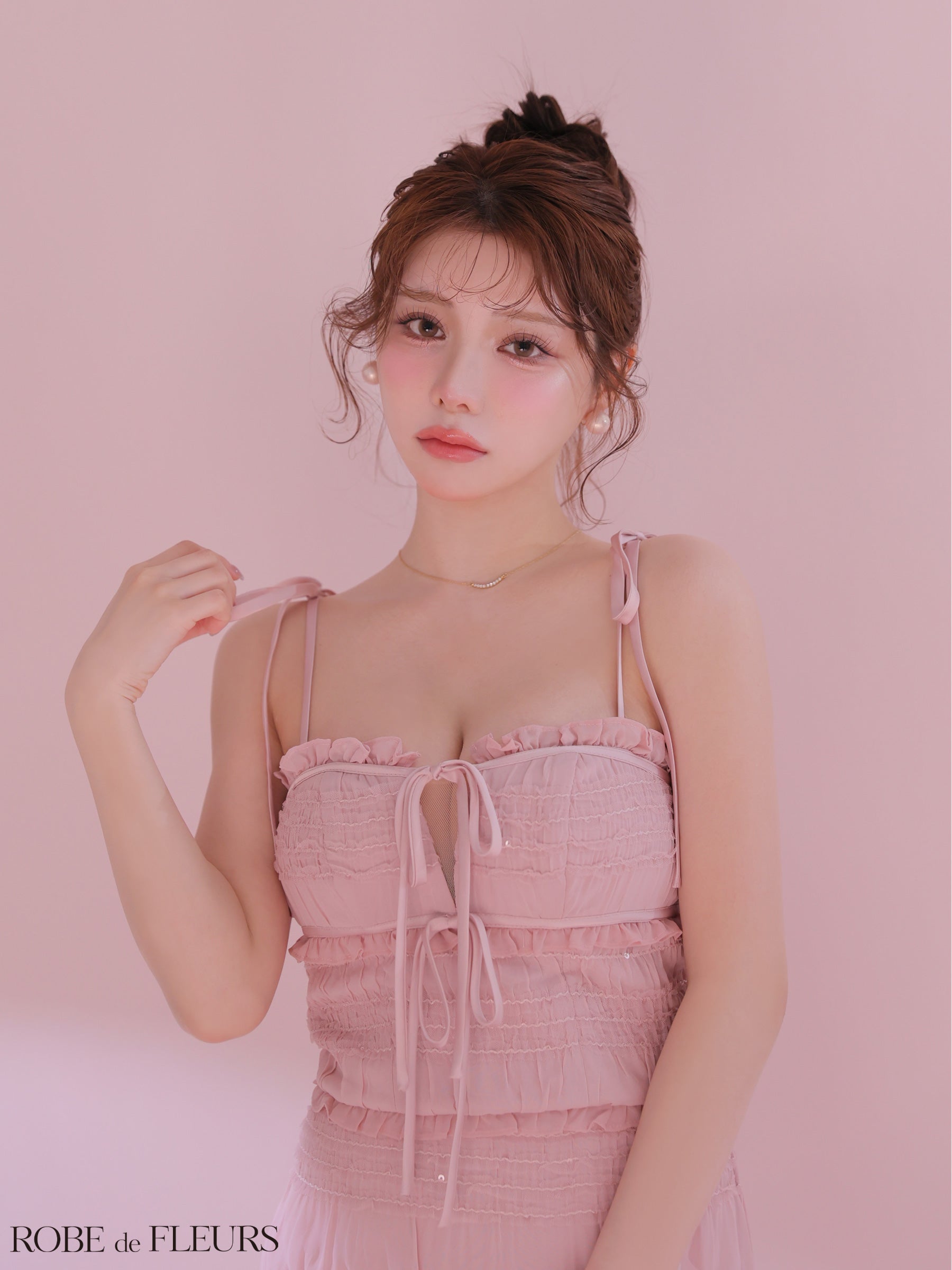 予約商品【6月上旬入荷予定】【ROBEdeFLEURS/ローブドフルール