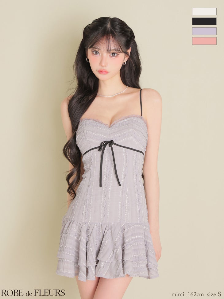 予約商品【6月下旬入荷予定】【ROBEdeFLEURS/ローブドフルール