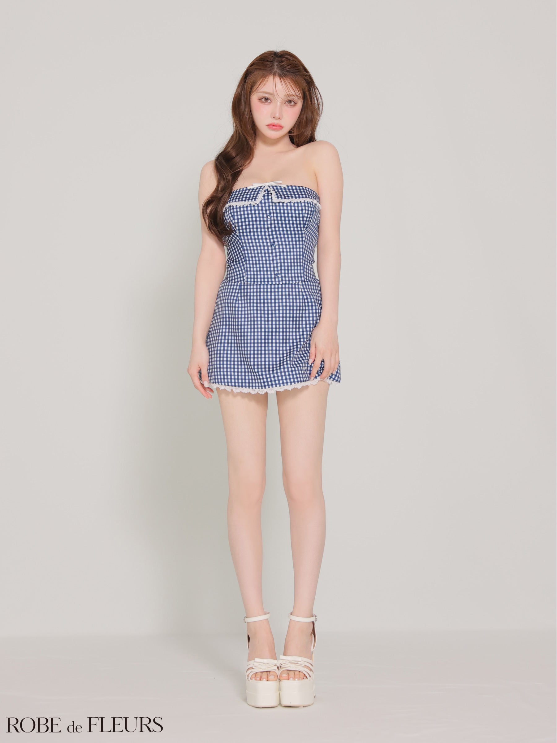 予約商品【6月下旬入荷予定】【ROBEdeFLEURS/ローブドフルール】リボン