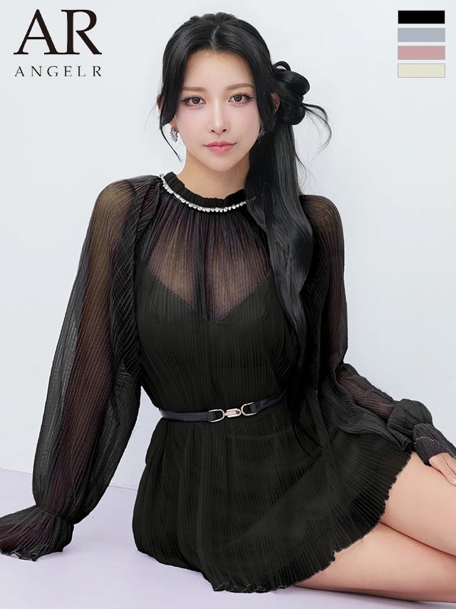予約商品【7月下旬入荷予定】【Angel R/エンジェルアール】プリーツ