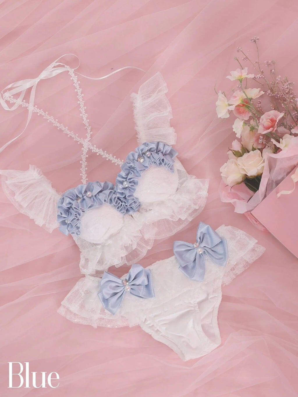 水着】【Deco Lingerie/デコランジェリー】スパンコールチュール